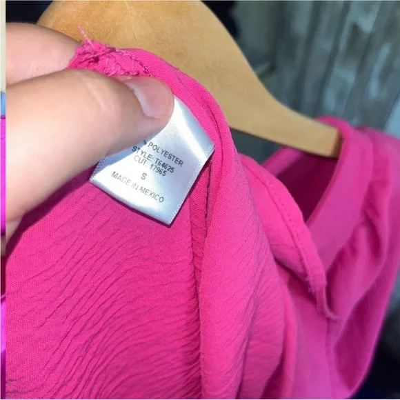 Oddy Pink Oversized Blouse - Picture 6 of 6